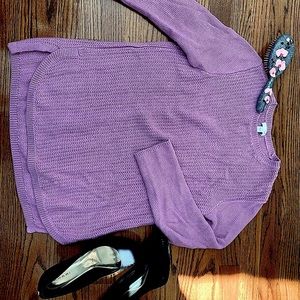 J Jill Knit Sweater (NEW) Pink-Mauve